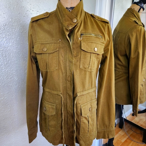 Belted utility jacket - Picture 1 of 4